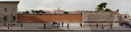 Quo Vadis, 2013, 50 x 200 cm (Rom)