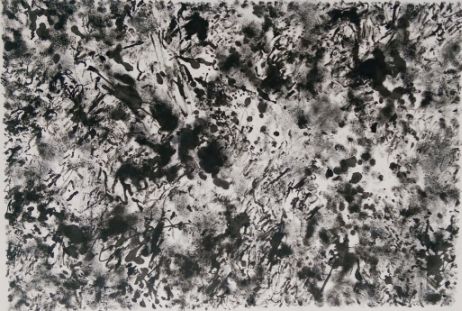 1962, Tusche und Kohle auf Papier, 40 x 57 cm 