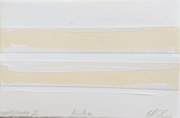 White/Wash II, Kielce,  2006, Gouache, Bleistift, Collage, 11,5 x 17 cm