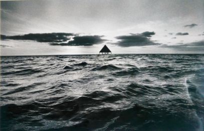 Boot aus Stein, 1981, Fotografie von Ingrid Amslinger